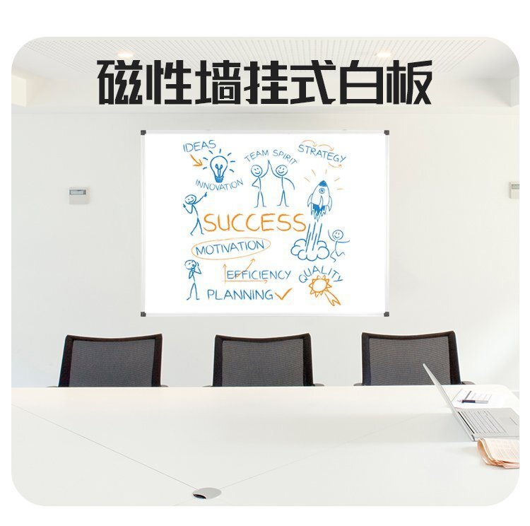 M92雙向雙面懸掛磁吸寫字白板產品詳情